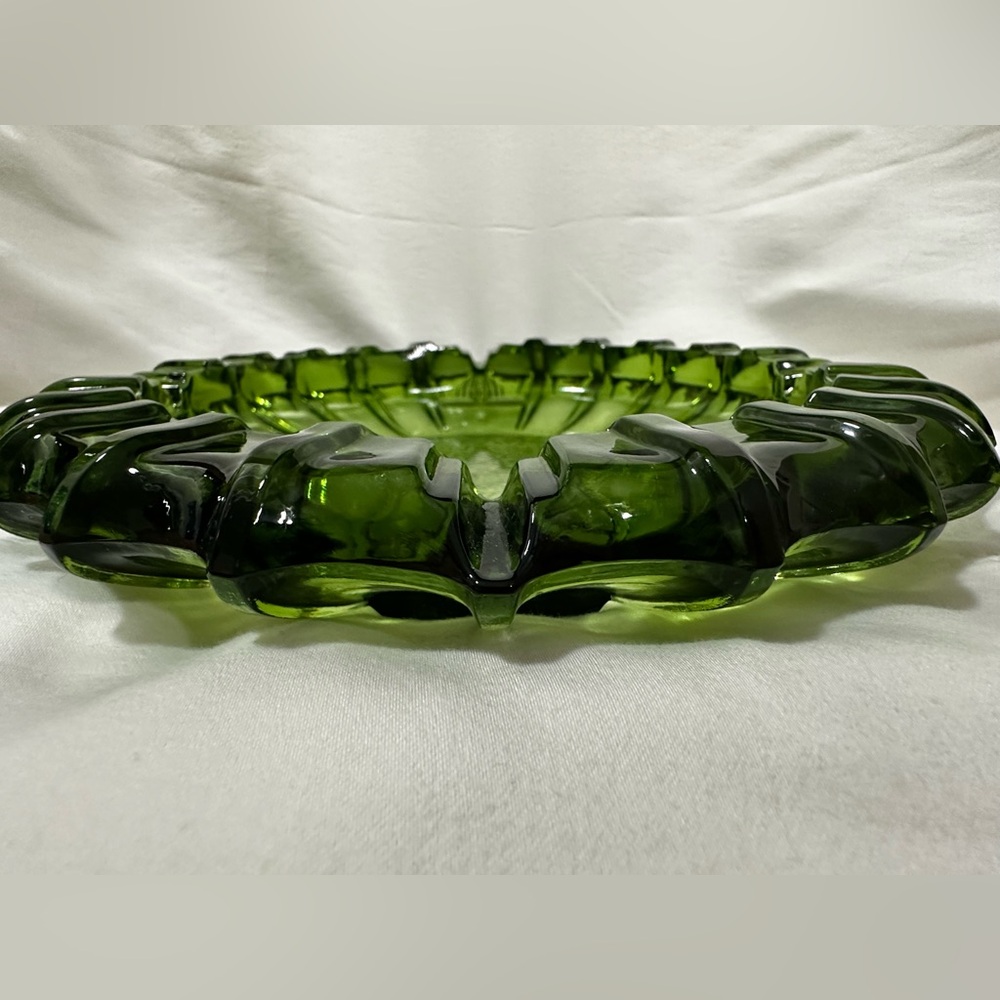 MCM Blenko glass Ashtray for cigarettes & cigars, trinkets. - Picture 4 of 10